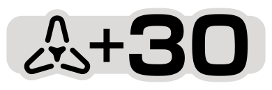 白+30